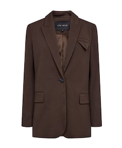 Dames blazer bruin
