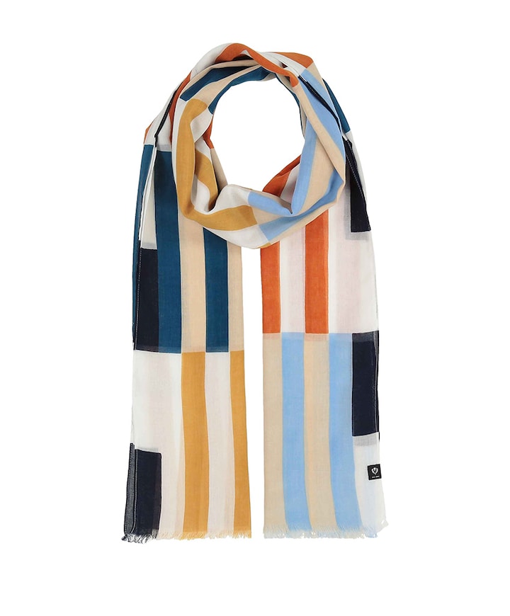 Dames sjaal multicolor