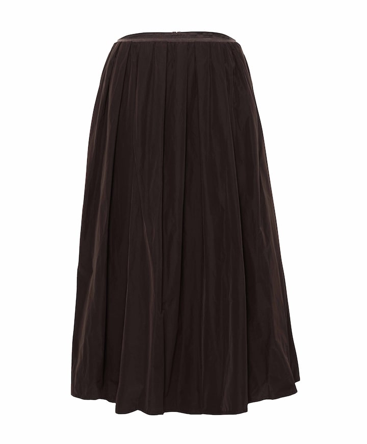 Dames rok bruin