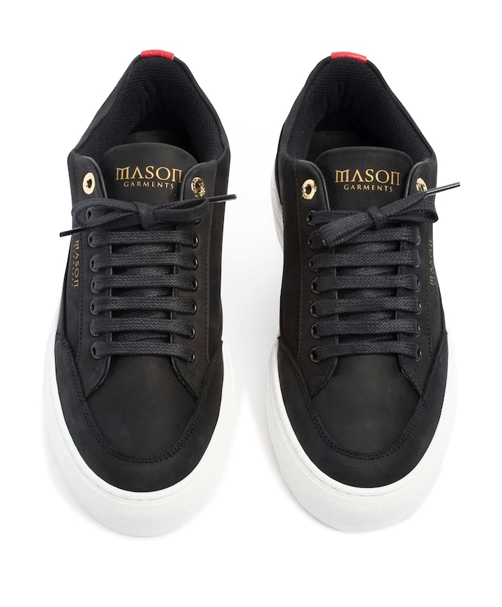 Tia Nabuk ESS heren sneakers zwart