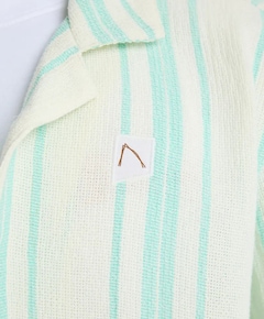 Heren overshirt blauw