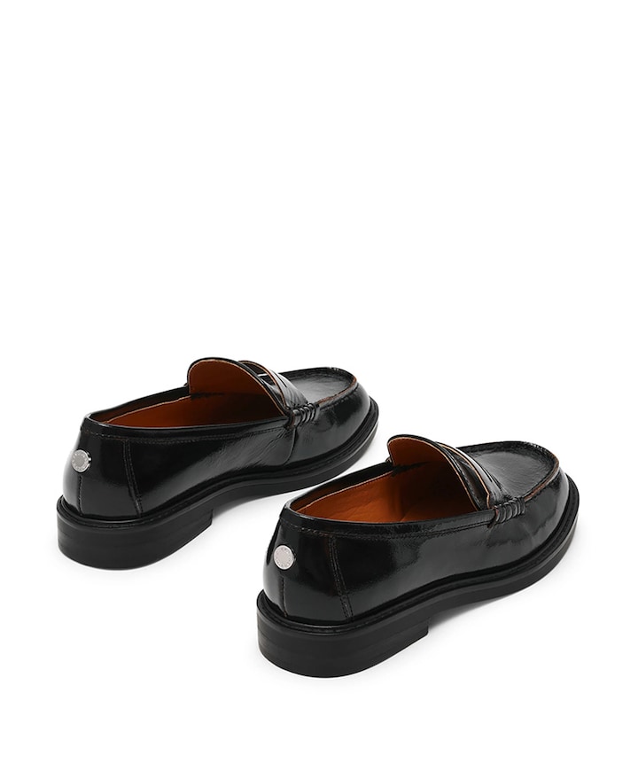 Adison dames loafers zwart