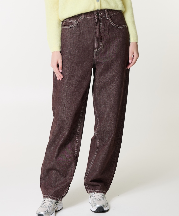 Oshow dames broek bruin