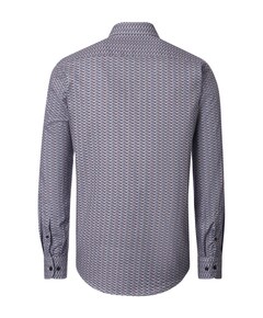 Overhemd lange mouw blauw