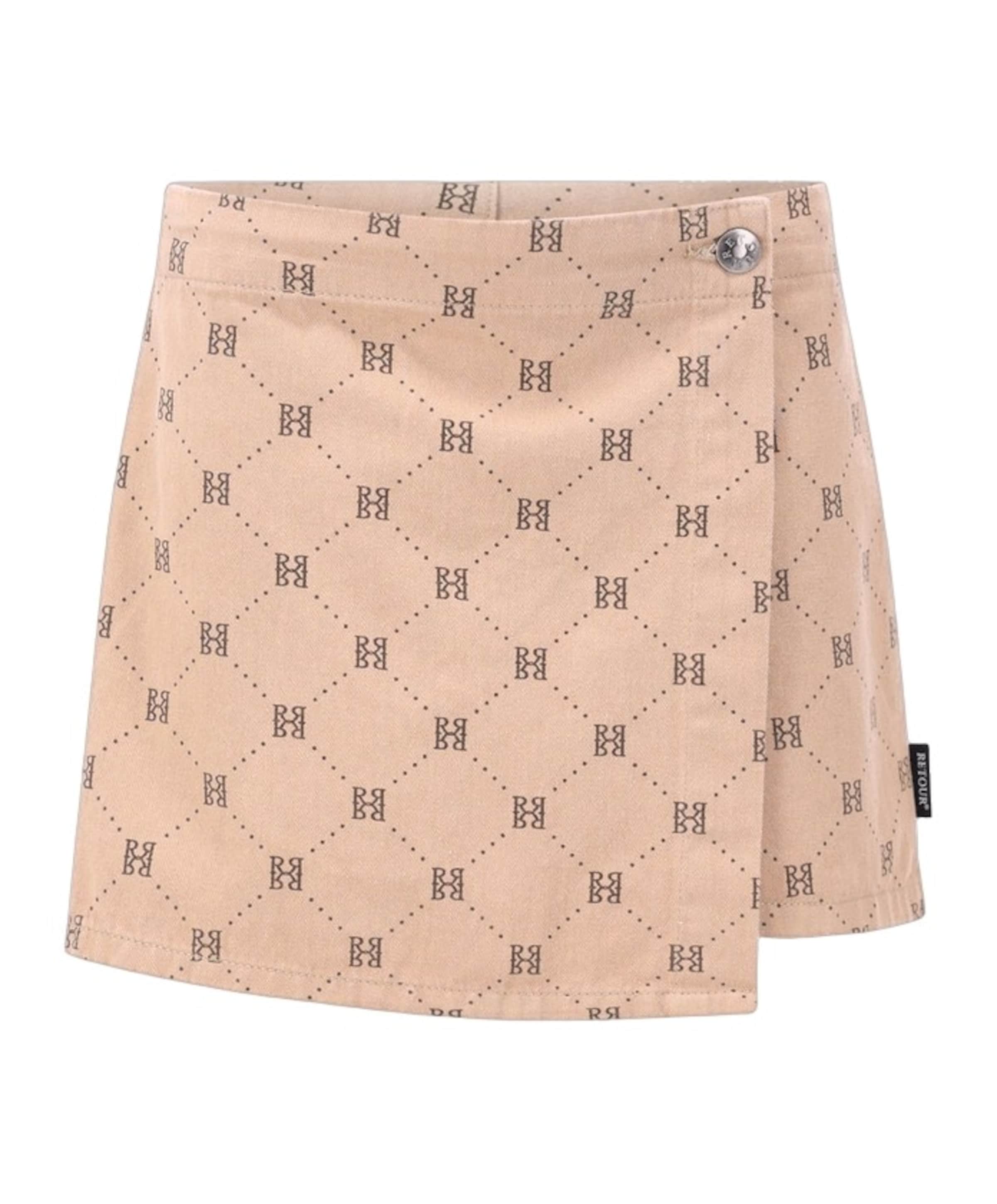 Meisjes rok beige