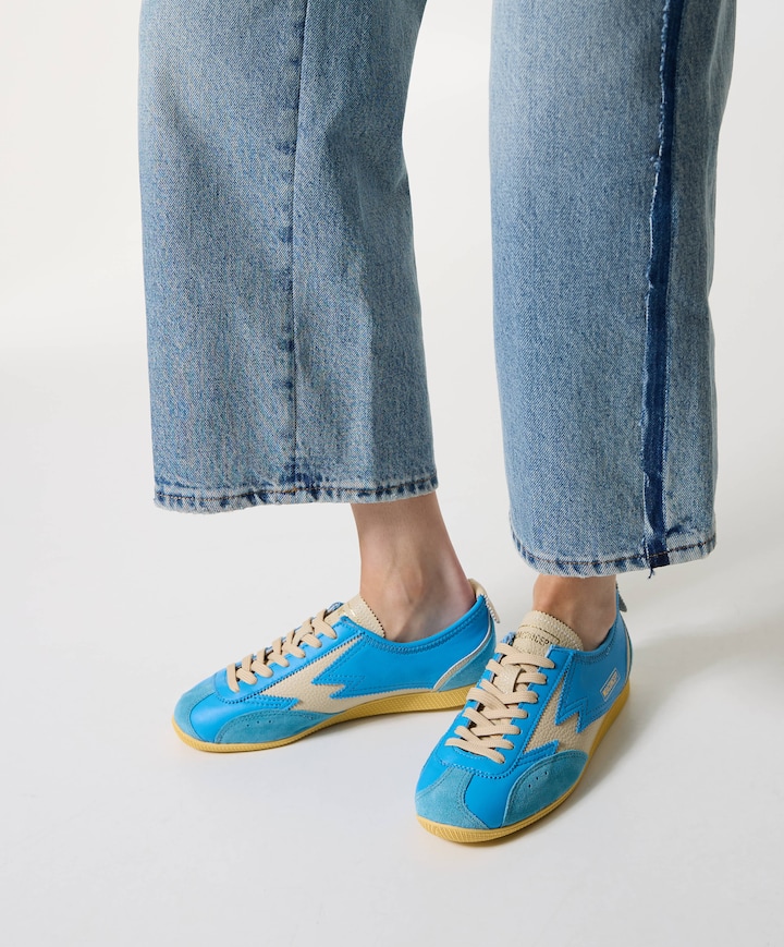 IKIGAI dames sneakers blauw