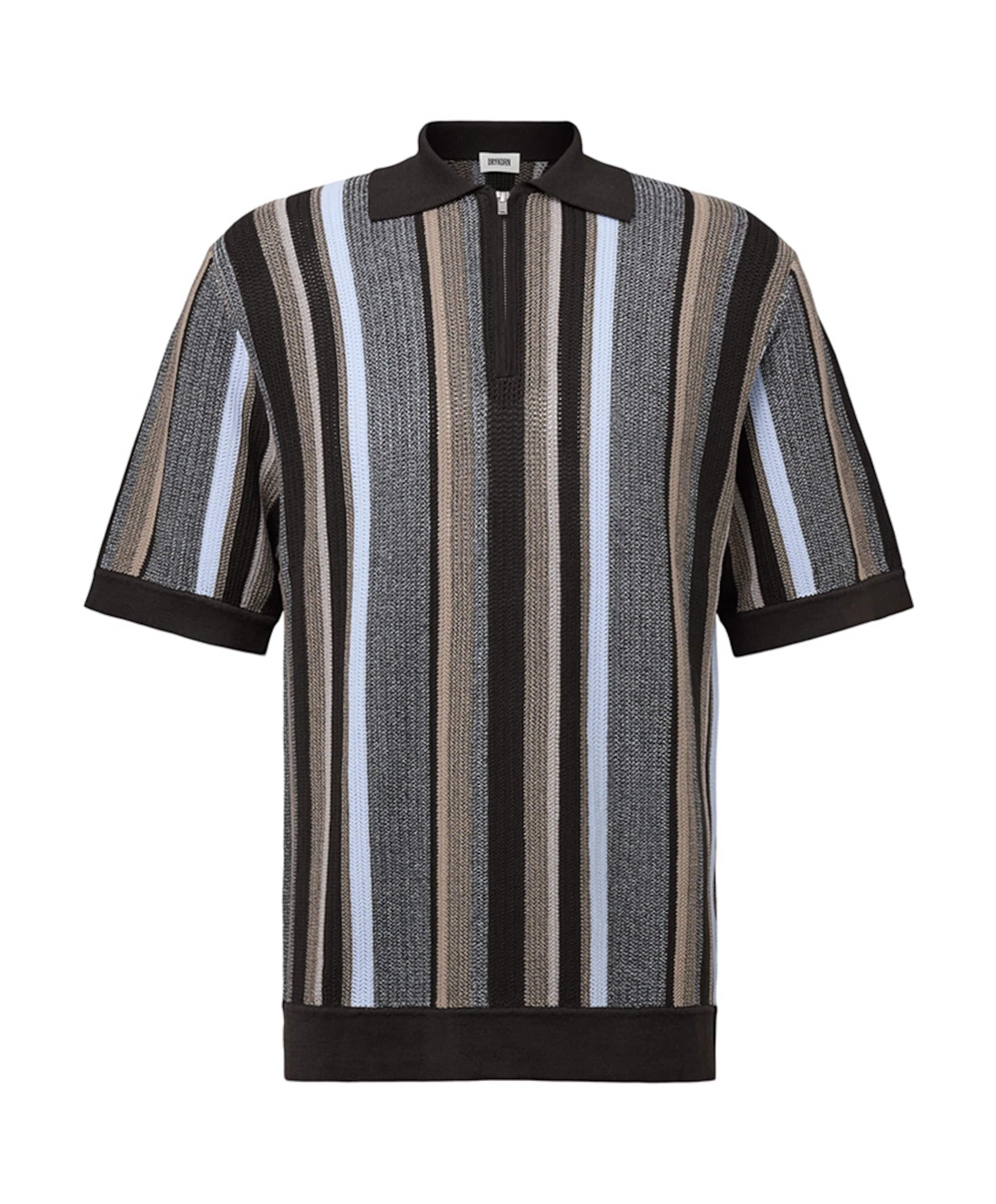 Heren polo bruin
