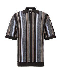 Heren polo bruin
