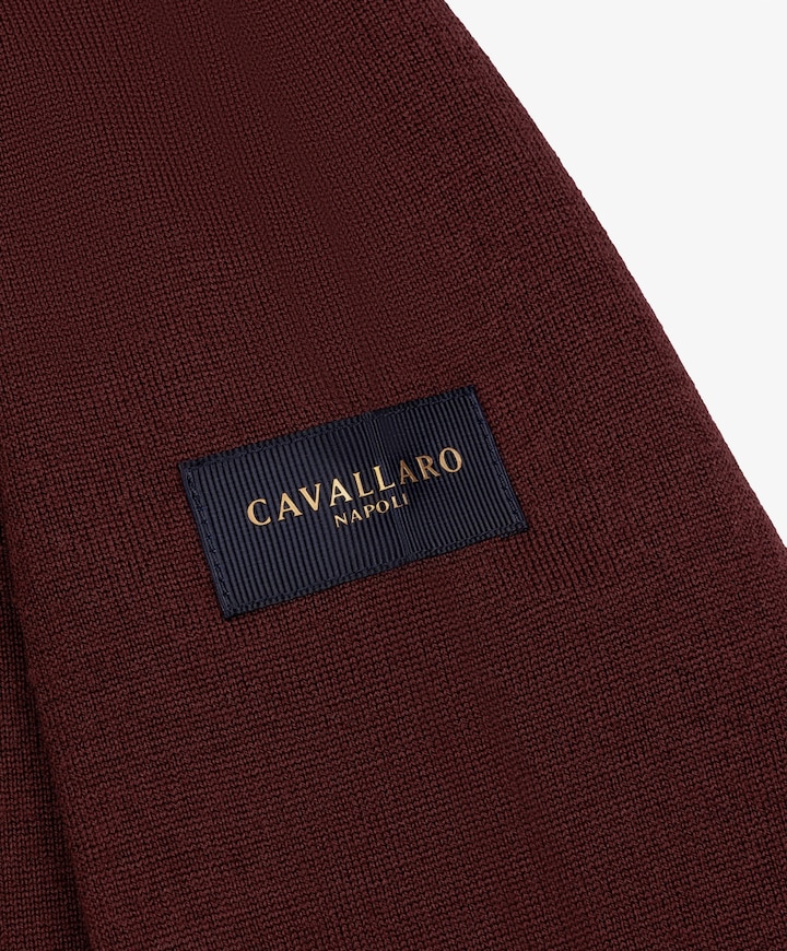 Heren trui bordeaux