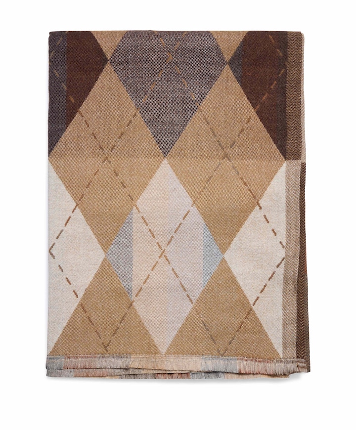Dames sjaal beige