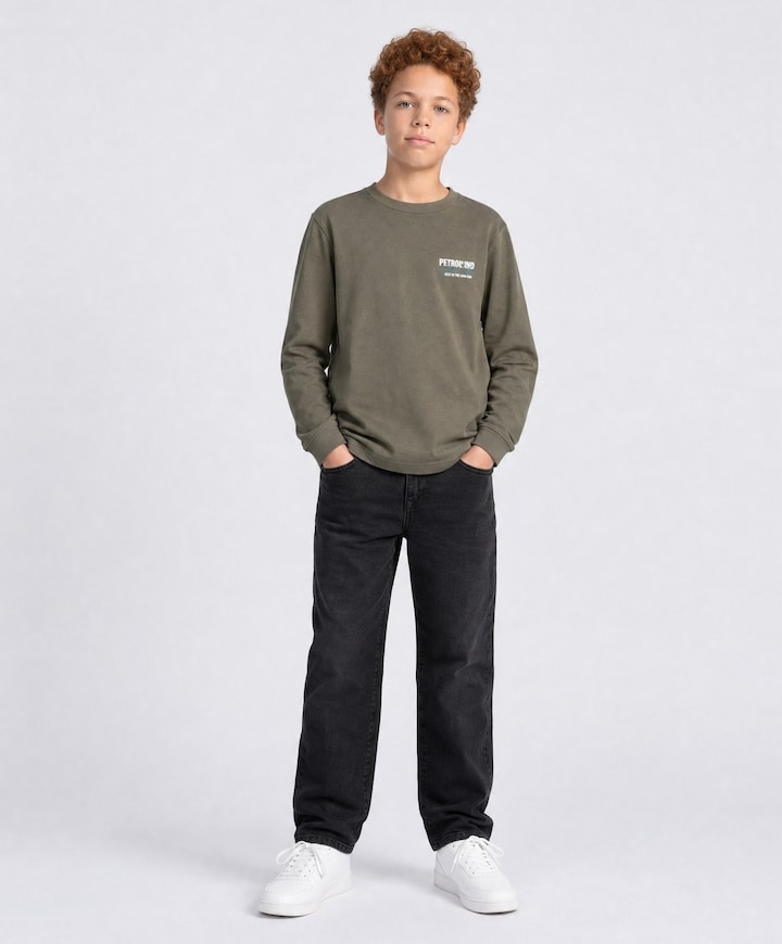 jongens broek zwart