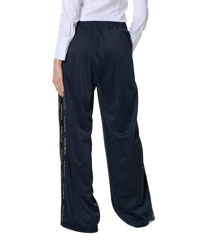 Logo Tape Track Tall broek blauw