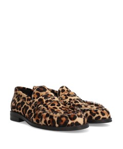 dames loafers bruin
