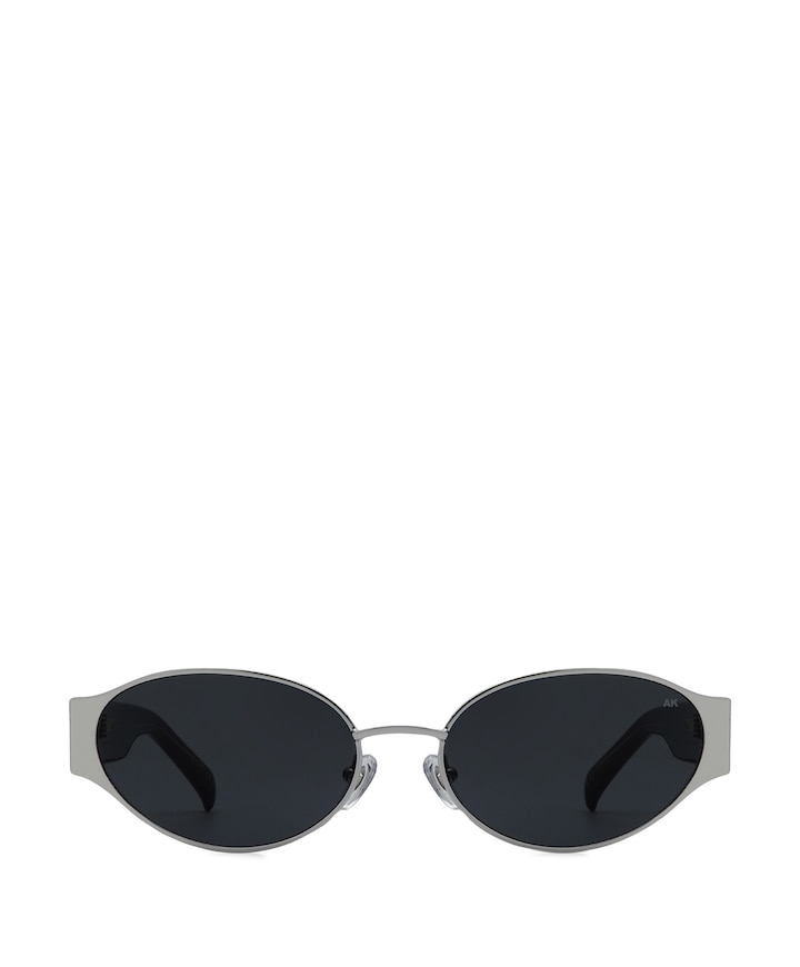 Uniseks zonnebril zilver