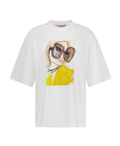 Dames T-shirt ecru
