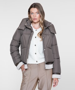 Dames jas bruin