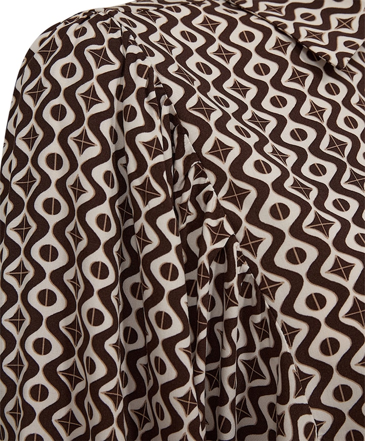 Dames blouse beige