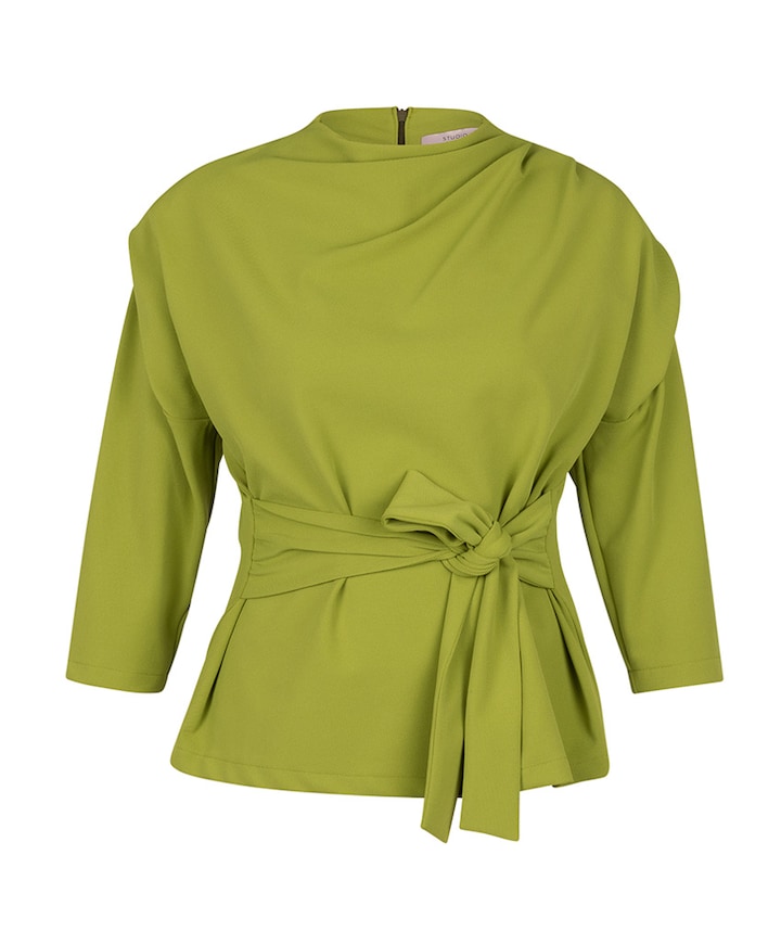 Dames blouse groen
