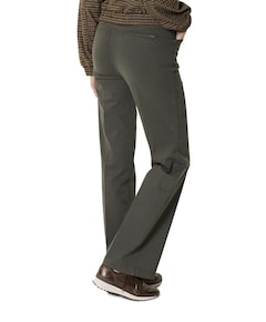 Pull On Slim dames broek groen
