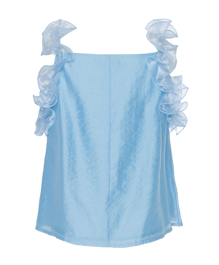 Dames top blauw