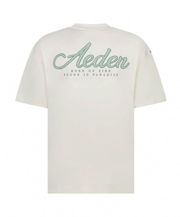 Heren T-shirt ecru