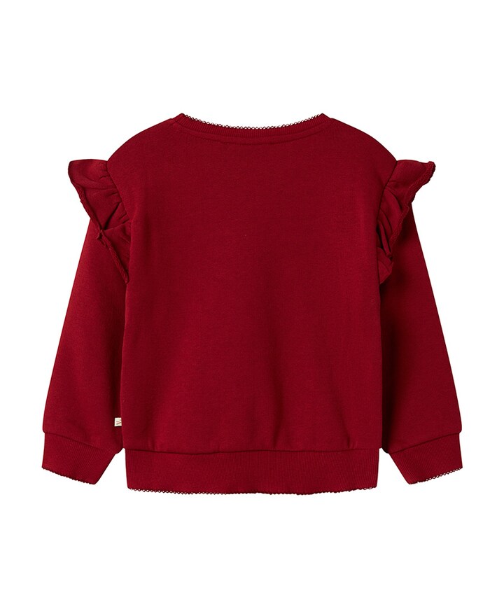Meisjes sweater rood