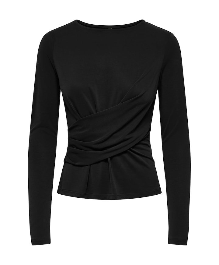 Dames longsleeve zwart