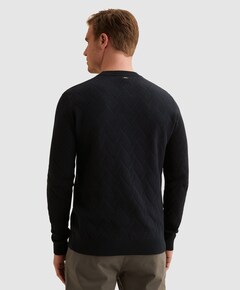 Heren trui blauw