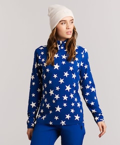 Dames pully blauw