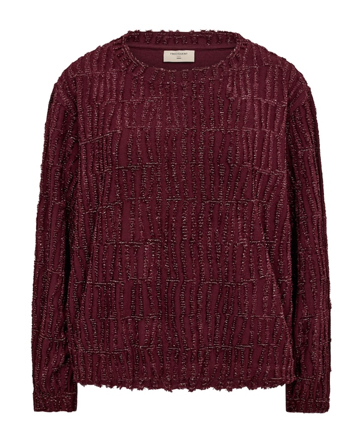 Dames trui bordeaux