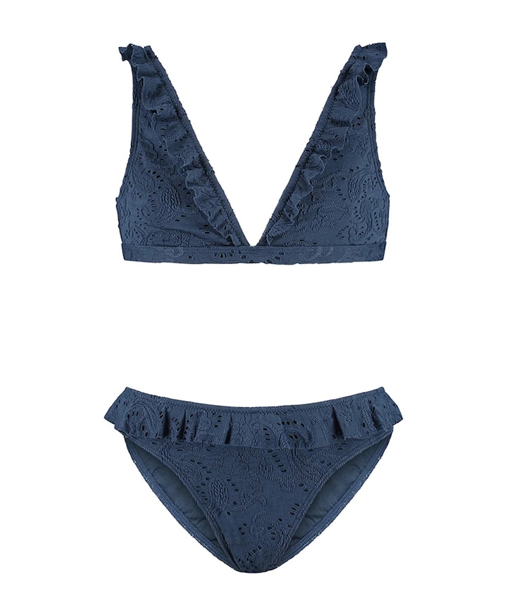 Meisjes bikiniset blauw