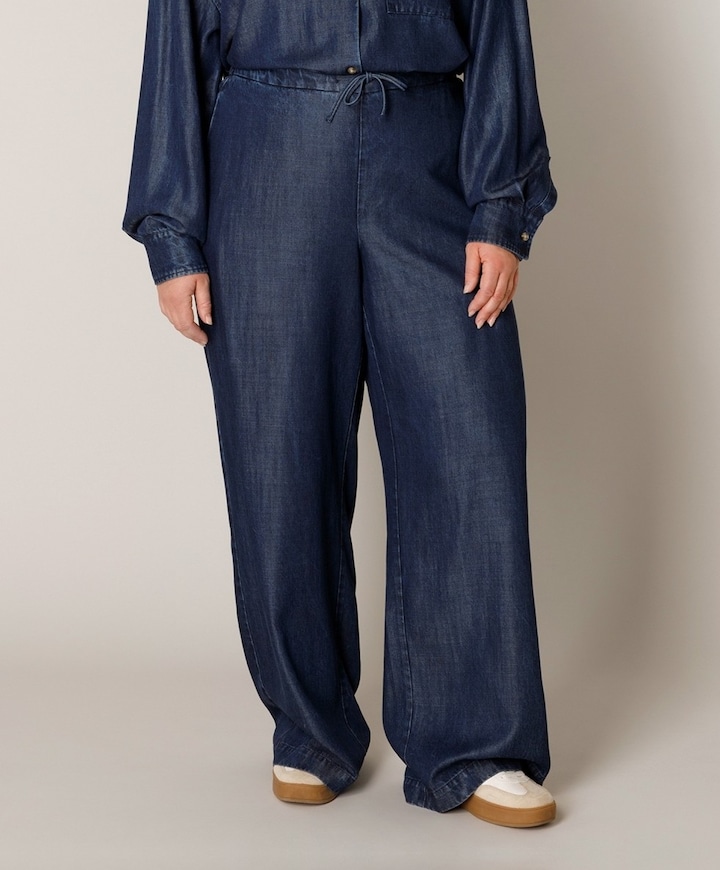 Noella dames broek blauw