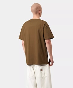 Heren T-shirt bruin