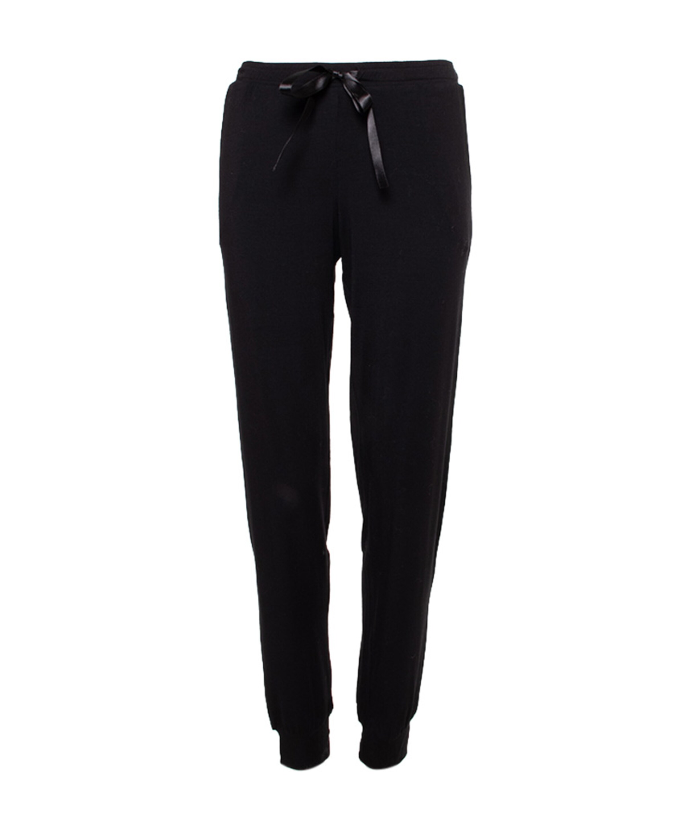 Dames pyjamabroek zwart