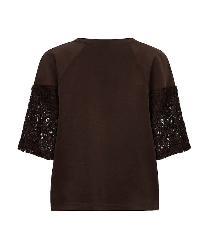 Dames sweater bruin
