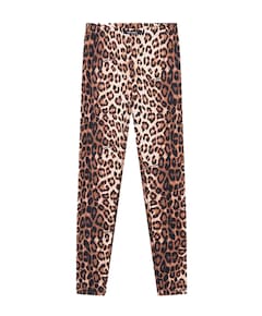 LEOPARD dames broek beige