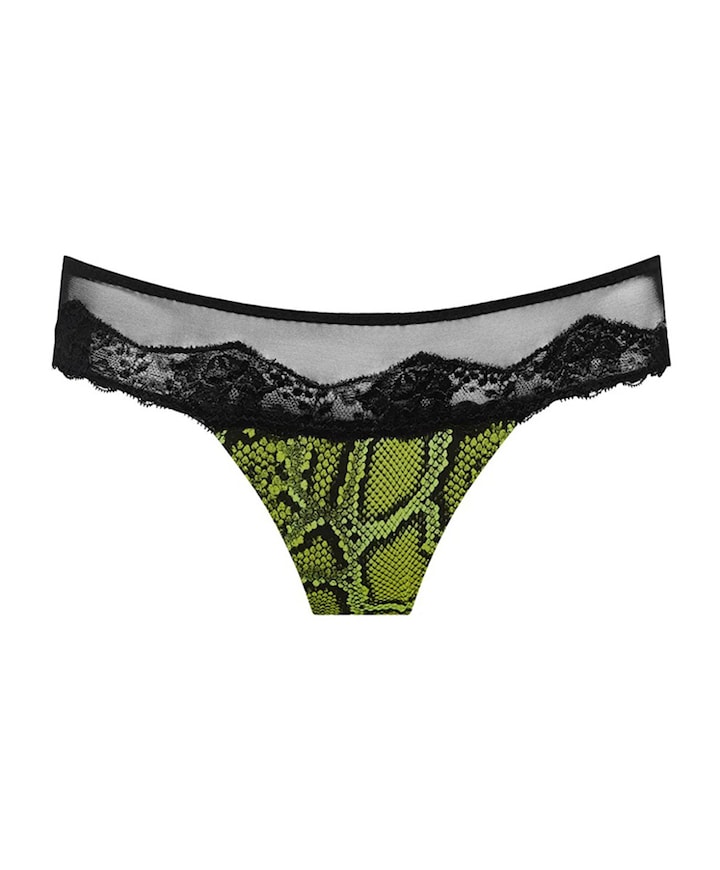 Dames string groen