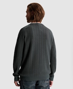 Heren trui blauw