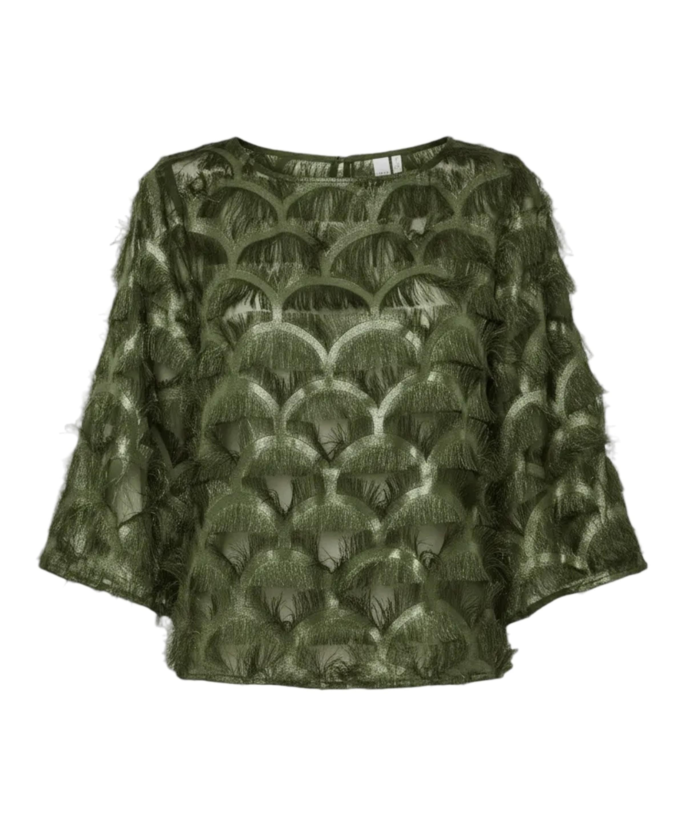 Dames blouse groen