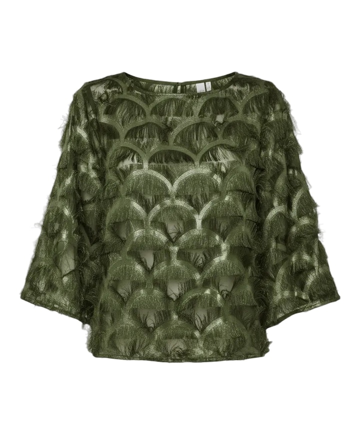 Dames blouse groen
