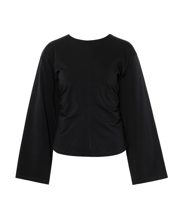 Dames longsleeve zwart