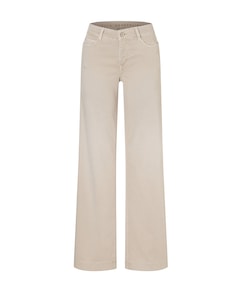 DREAM WIDE dames jeans beige