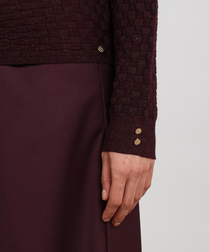 Dames trui bordeaux