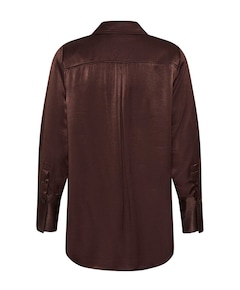 Dames blouse bruin