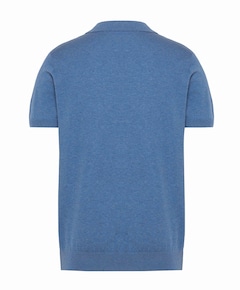 Heren polo blauw
