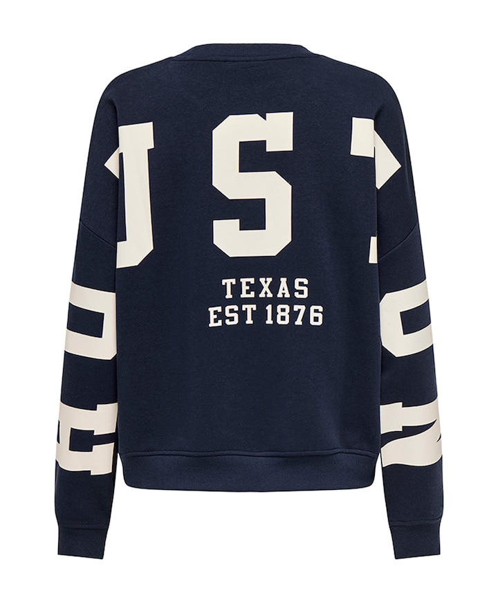 Dames sweater blauw