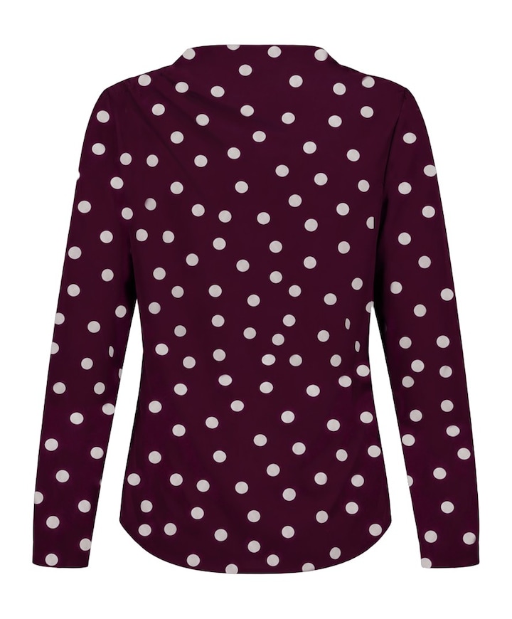 Dames longsleeve paars