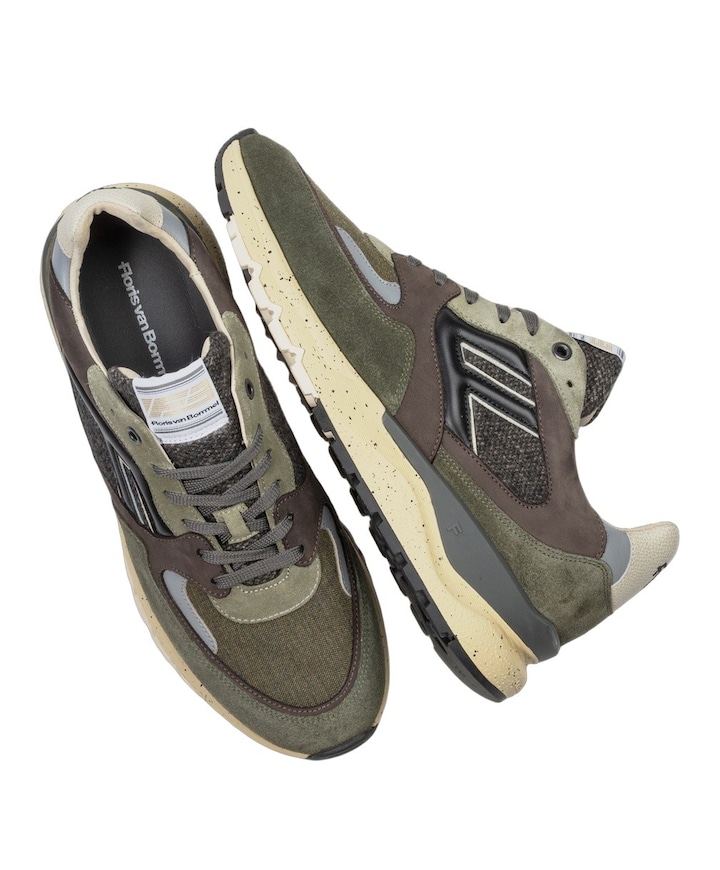 heren sneakers groen