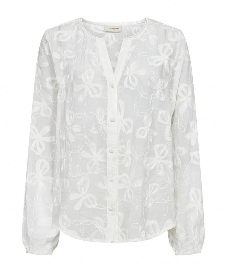 Dames blouse ecru