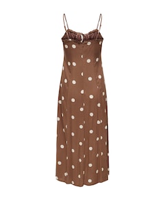 Dames jurk bruin